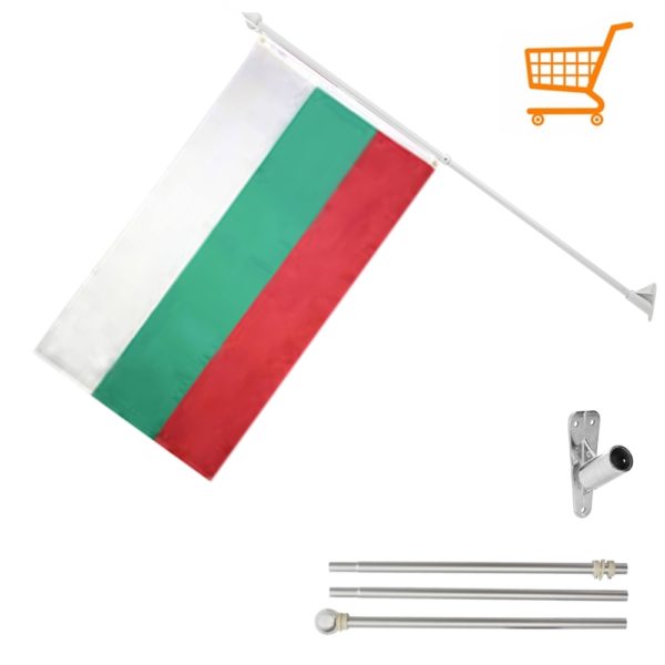 Balkongflagg Bulgaria