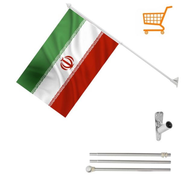 Balkongflagg Iran Sydd