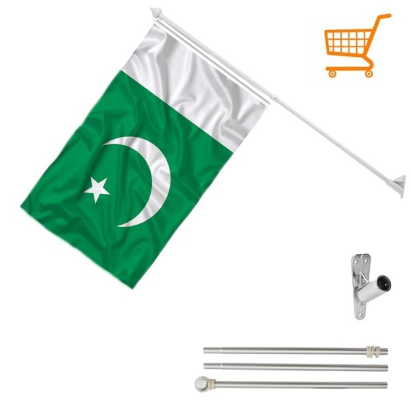 Balkongflagg Pakistan