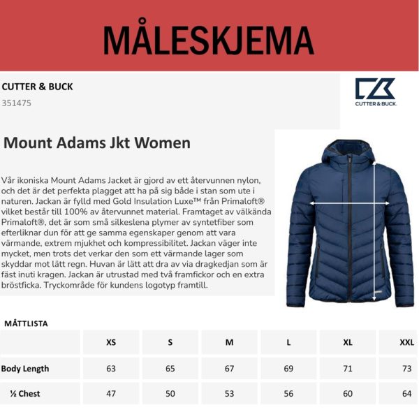 Mount Adams Jkt Women - Bilde 3