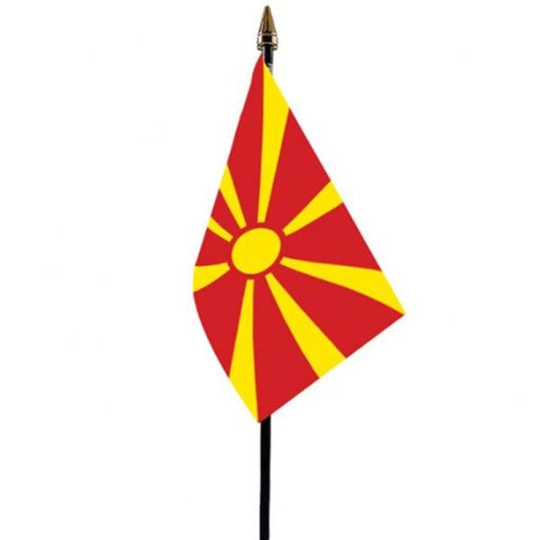 Bordflagg Nord Makedonia