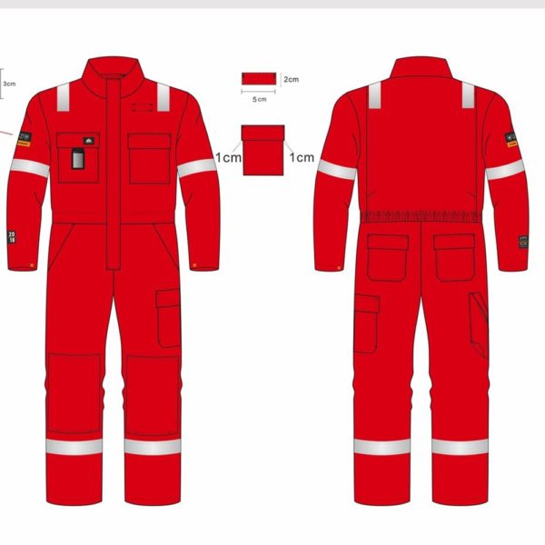 515000 Bulldog kjeledress, m/glidelås, flammehemmende NYHET - Bilde 2